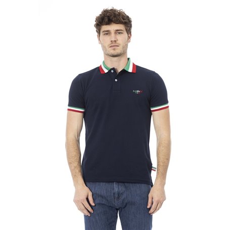 Baldinini Trend Polo Bleu Homme