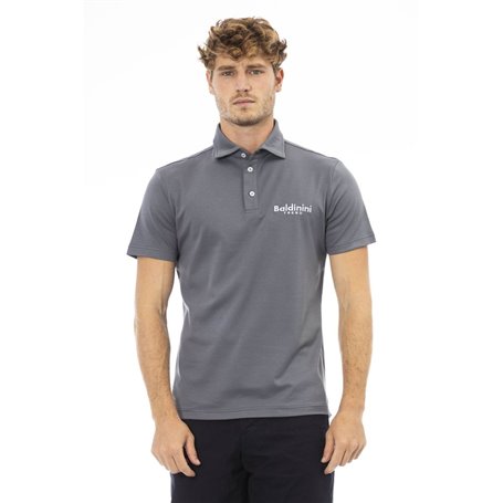 Baldinini Trend Polo Gris Homme