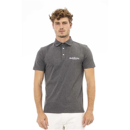 Baldinini Trend Polo Gris Homme