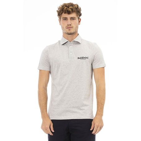 Baldinini Trend Polo Gris Homme