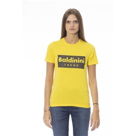 Baldinini Trend T-shirts Jaune Femme