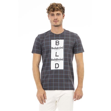 Baldinini Trend T-shirts Gris Homme