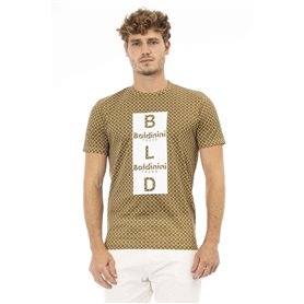 Baldinini Trend T-shirts Jaune Homme