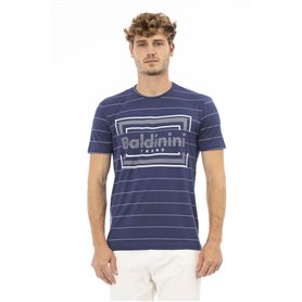 Baldinini Trend T-shirts Bleu Homme