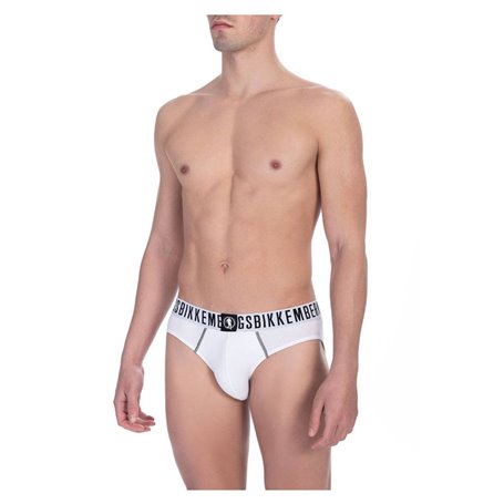 Bikkembergs Slips Blanc Homme