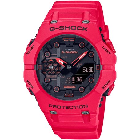 Casio Montres Rouge Homme