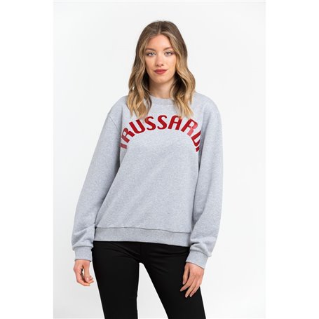 Trussardi Sweat-shirts Gris Femme