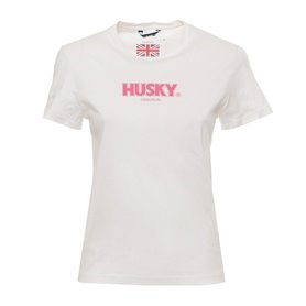 Husky T-shirts Blanc Femme