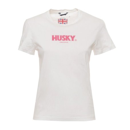 Husky T-shirts Blanc Femme