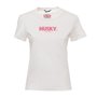 Husky T-shirts Blanc Femme