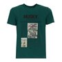 Husky T-shirts Vert Homme