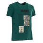 Husky T-shirts Vert Homme