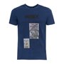 Husky T-shirts Bleu Homme