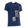 Husky T-shirts Bleu Homme