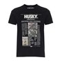 Husky T-shirts Noir Homme