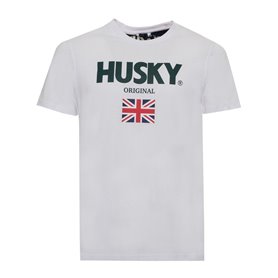 Husky T-shirts Blanc Homme