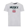 Husky T-shirts Blanc Homme