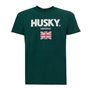 Husky T-shirts Vert Homme