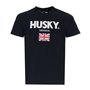 Husky T-shirts Bleu Homme