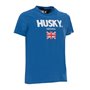 Husky T-shirts Bleu Homme