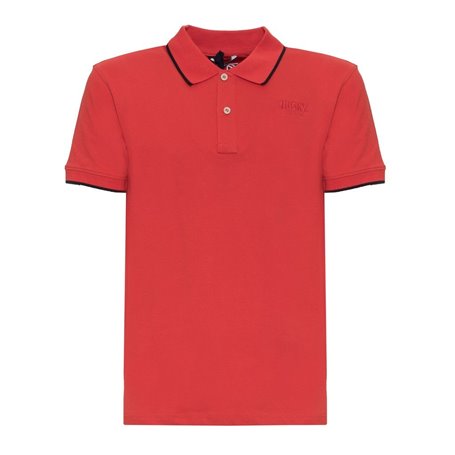 Husky Polo Rouge Homme