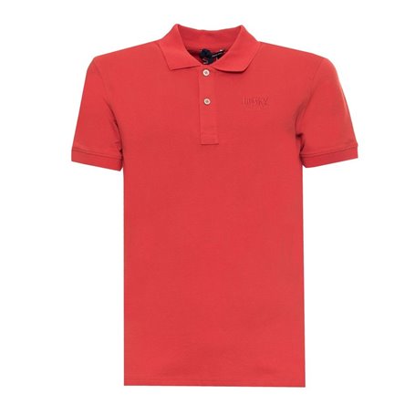 Husky Polo Rouge Homme