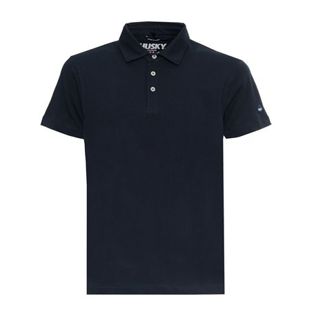 Husky Polo Bleu Homme