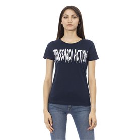 Trussardi Action T-shirts Bleu Femme