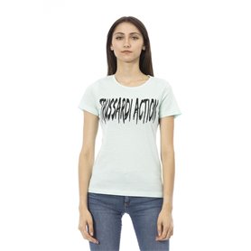 Trussardi Action T-shirts Bleu Femme