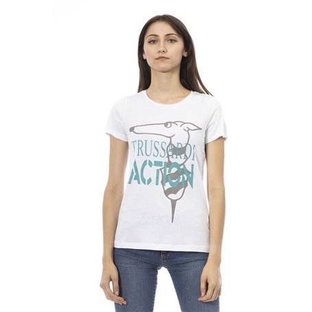 Trussardi Action T-shirts Blanc Femme