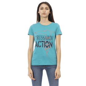 Trussardi Action T-shirts Bleu Femme