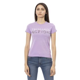 Trussardi Action T-shirts Violet Femme