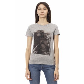 Trussardi Action T-shirts Gris Femme