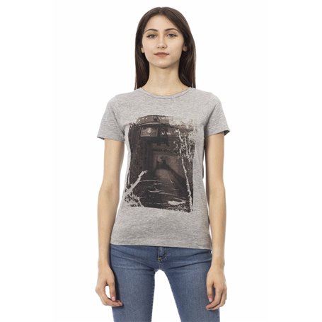 Trussardi Action T-shirts Gris Femme