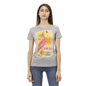 Trussardi Action T-shirts Gris Femme