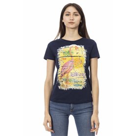 Trussardi Action T-shirts Bleu Femme