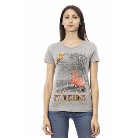 Trussardi Action T-shirts Gris Femme