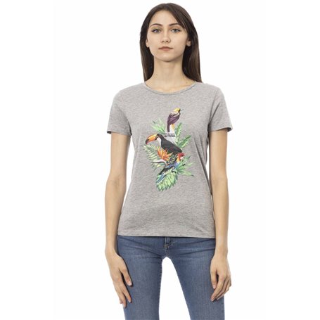 Trussardi Action T-shirts Gris Femme