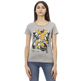 Trussardi Action T-shirts Gris Femme