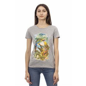 Trussardi Action T-shirts Gris Femme