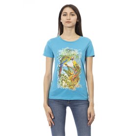 Trussardi Action T-shirts Bleu Femme