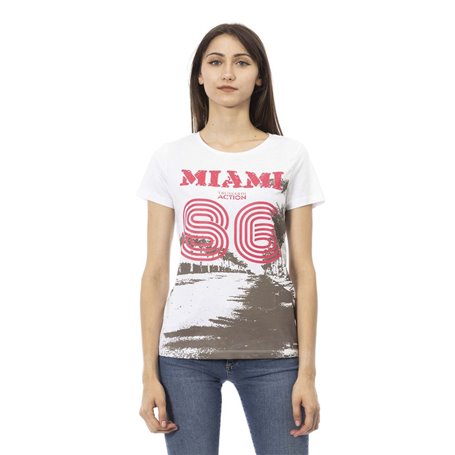 Trussardi Action T-shirts Blanc Femme