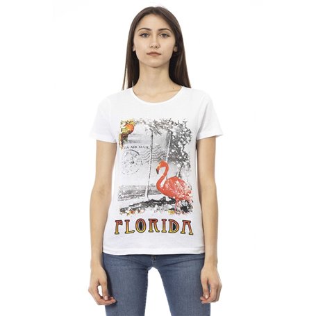 Trussardi Action T-shirts Blanc Femme