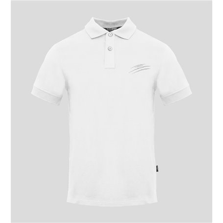 Plein Sport Polo Blanc Homme