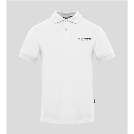 Plein Sport Polo Blanc Homme