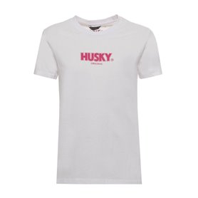 Husky T-shirts Blanc Femme