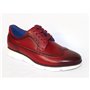 Zenobi Chaussures à lacets Rouge Homme