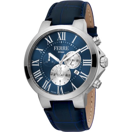 Ferrè Milano Montres Bleu Homme