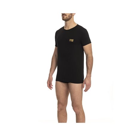 Cavalli Class T-shirts Noir Homme