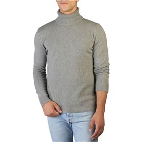 100% Cashmere Pulls Gris Homme